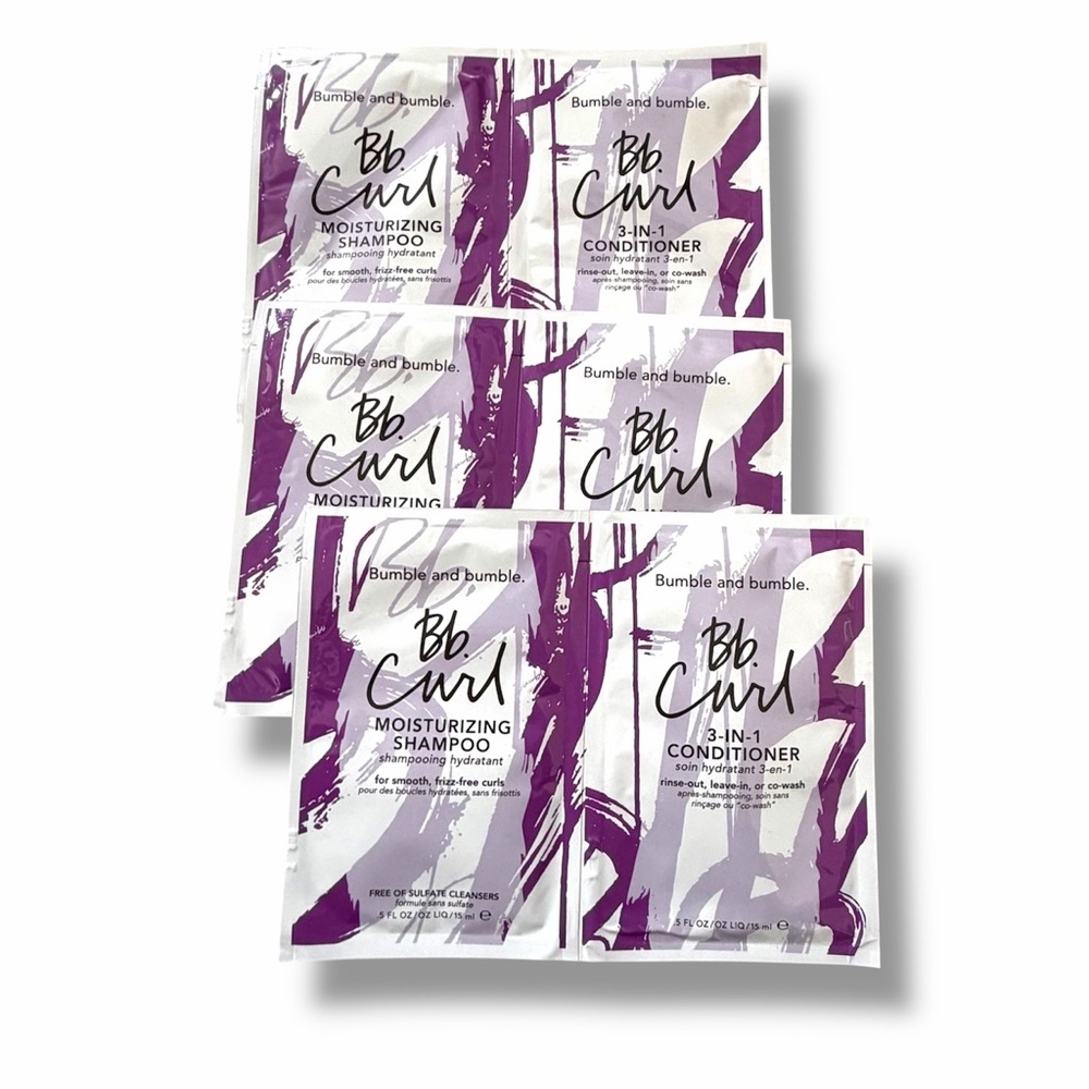 Bumble and Bumble Curl Shampoo & Conditioner Pack Bundle Travel Size 1.8fl oz